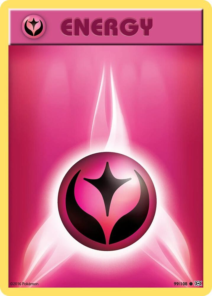 Pokemon Fairy Energy 99/108 Evolutions