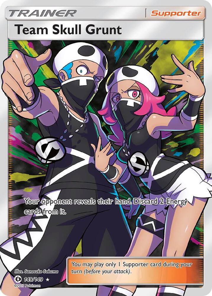 Pokemon Team Skull Grunt 149/149 Sun & Moon