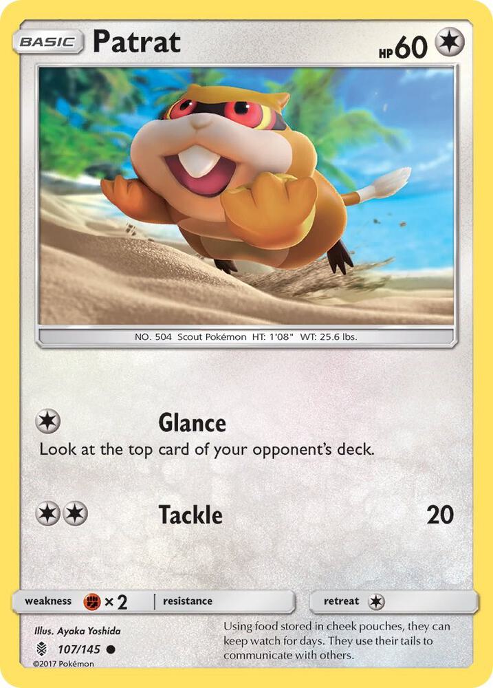 Pokemon Patrat 107/145 Guardians Rising