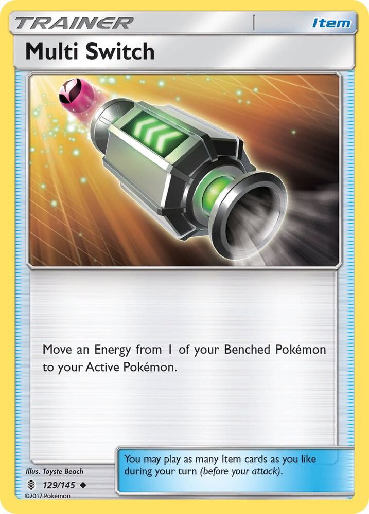 Pokemon Multi Switch 129/145 Guardians Rising
