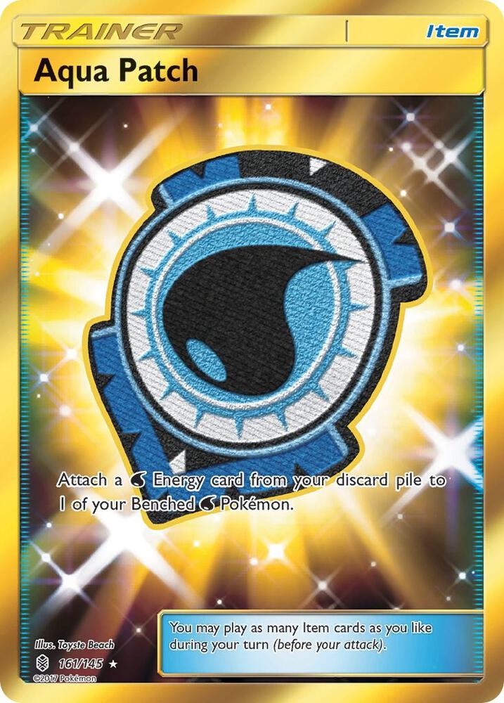 Pokemon Aqua Patch 161/145 Guardians Rising