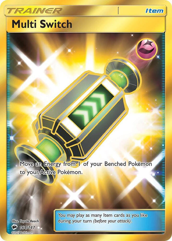 Pokemon Multi Switch 164/147 Burning Shadows