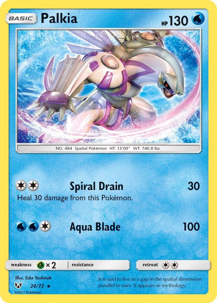 Pokemon Palkia 24/73 Shining Legends