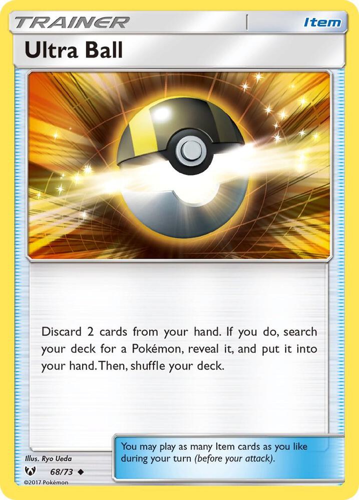 Pokemon Ultra Ball 68/73 Shining Legends