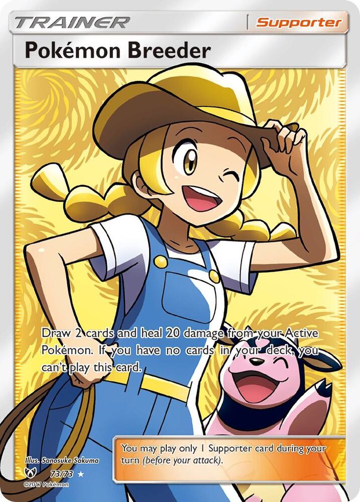 Pokemon Pokémon Breeder 73/73 Shining Legends