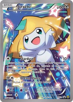 Pokemon Jirachi XY67a Yellow A Alternate Art