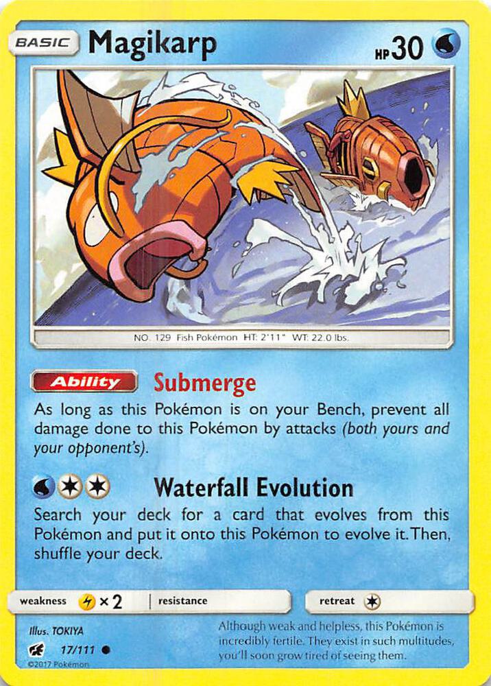 Pokemon Magikarp 17/111 Crimson Invasion