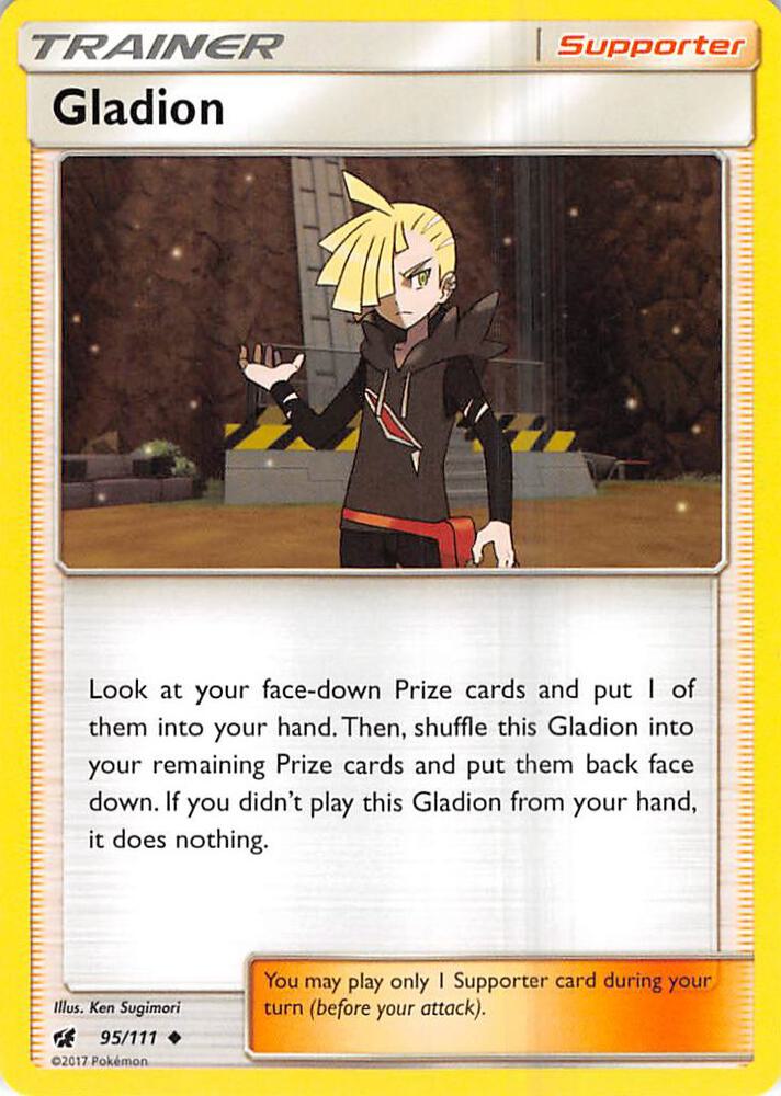 Pokemon Gladion 95/111 Crimson Invasion