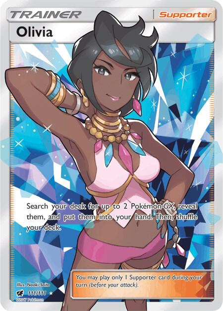 Pokemon Olivia 111/111 Crimson Invasion