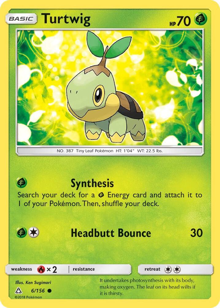 Pokemon Turtwig 6/156 Ultra Prism