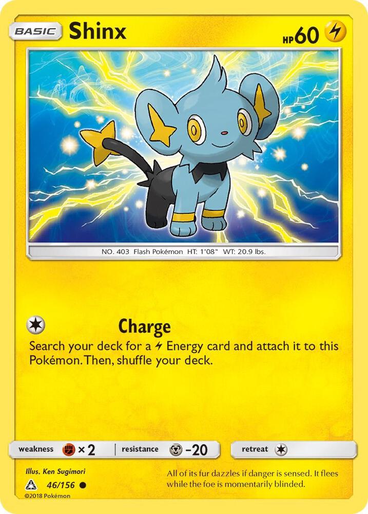 Pokemon Shinx 46/156 Ultra Prism