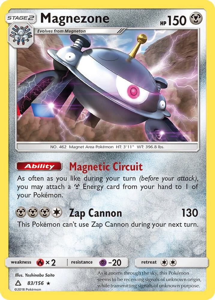 Pokemon Magnezone 83/156 Ultra Prism