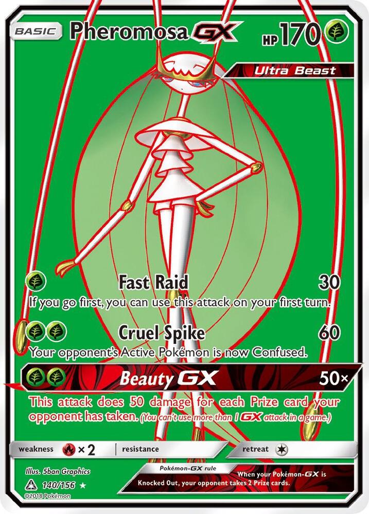 Pokemon Pheromosa GX 140/156 Ultra Prism