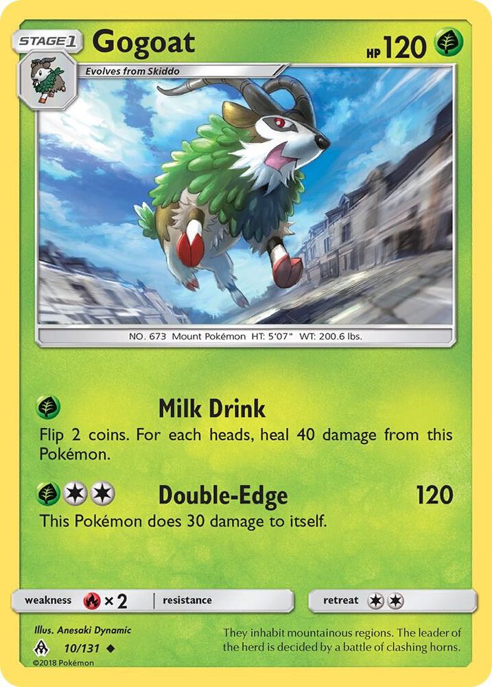 Pokemon Gogoat 10/131 Forbidden Light