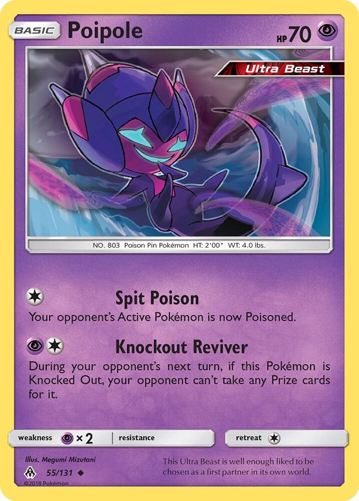 Pokemon Poipole 55/131 Forbidden Light
