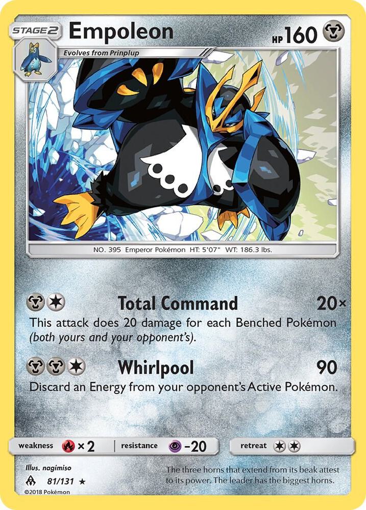 Pokemon Empoleon 81/131 Forbidden Light