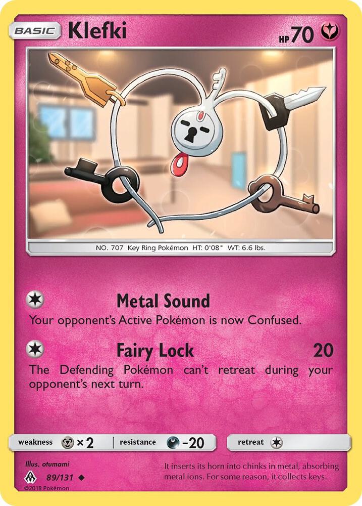 Pokemon Klefki 89/131 Forbidden Light