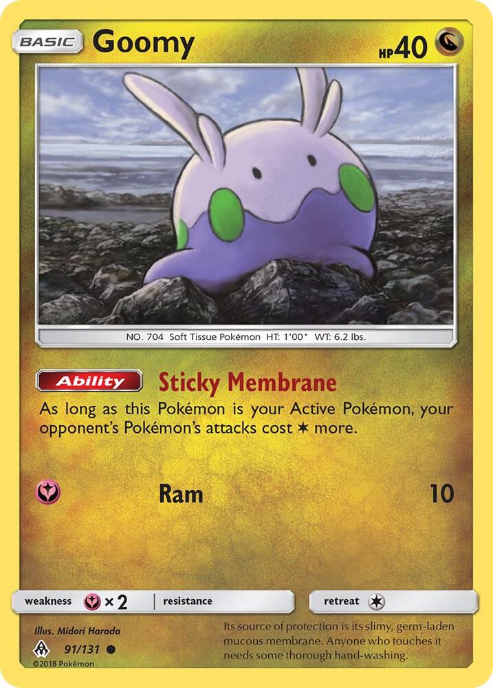 Pokemon Goomy 91/131 Forbidden Light