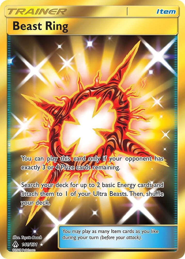Pokemon Beast Ring 141/131 Forbidden Light