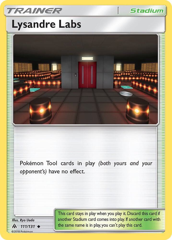Pokemon Lysandre Labs 111/131 Forbidden Light