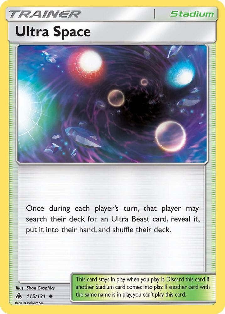 Pokemon Ultra Space 115/131 Forbidden Light