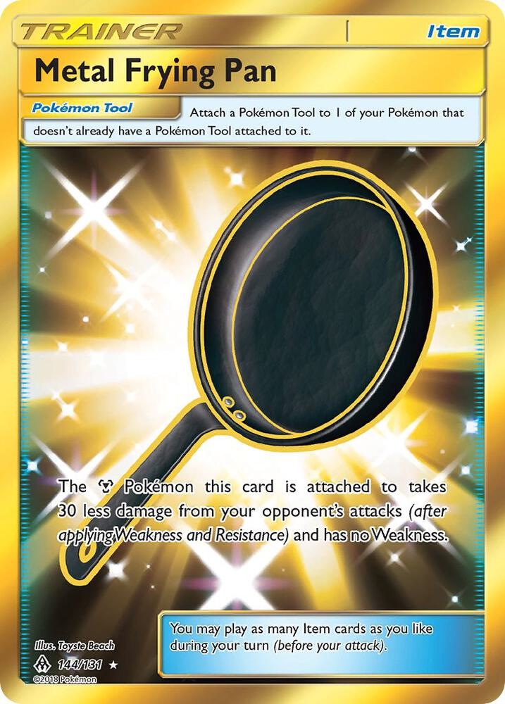 Pokemon Metal Frying Pan 144/131 Forbidden Light