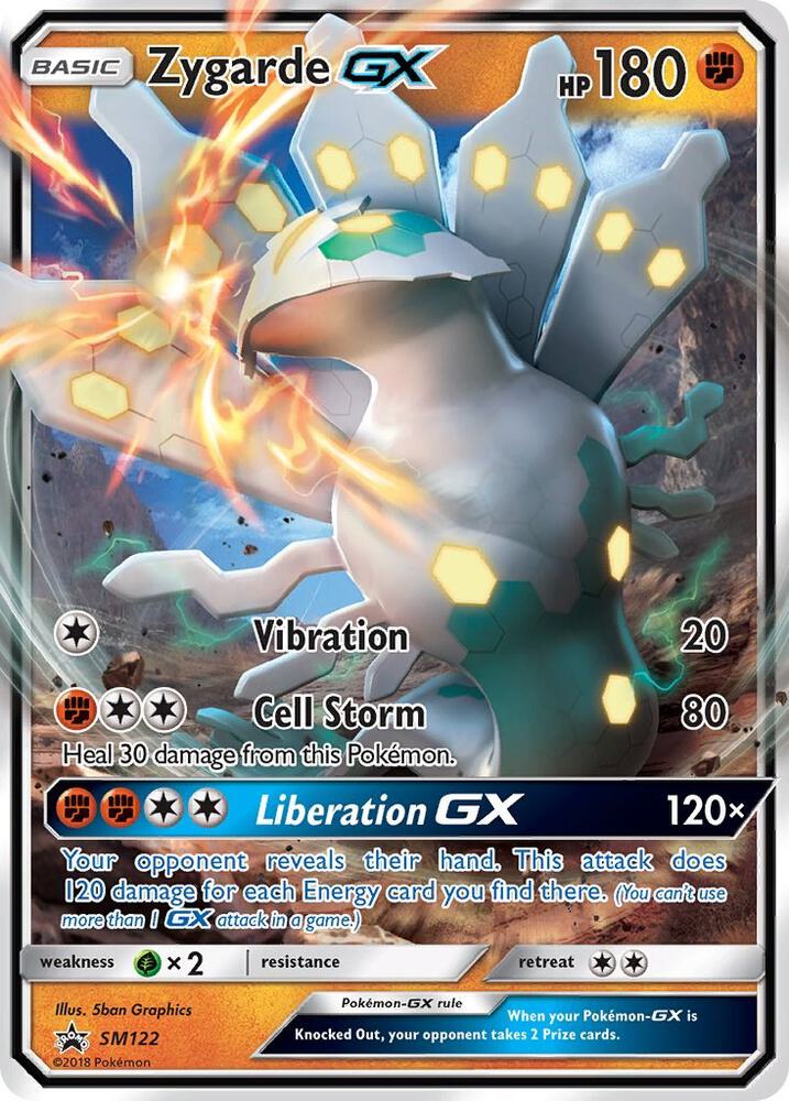 Pokemon Zygarde GX SM122 SM Black Star Promos