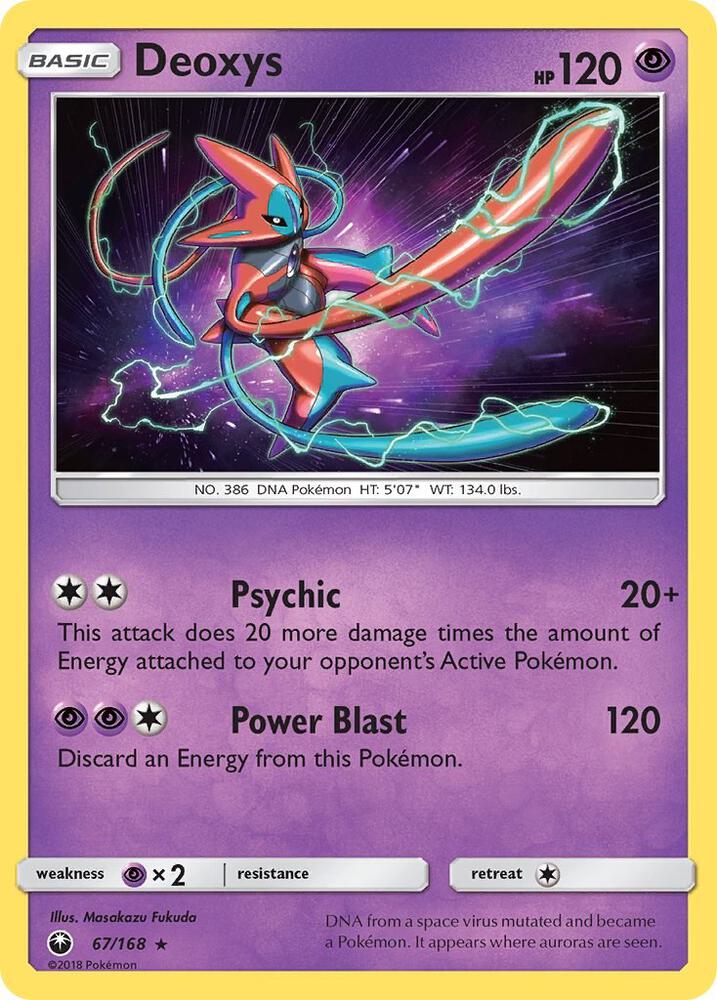 Pokemon Deoxys 67/168 Celestial Storm