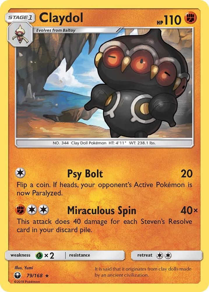 Pokemon Claydol 79/168 Celestial Storm