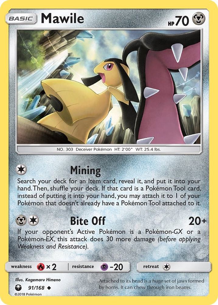 Pokemon Mawile 91/168 Celestial Storm