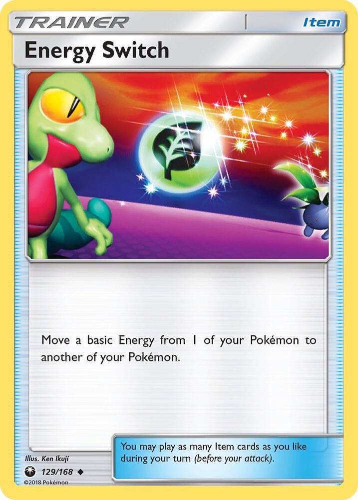 Pokemon Energy Switch 129/168 Celestial Storm