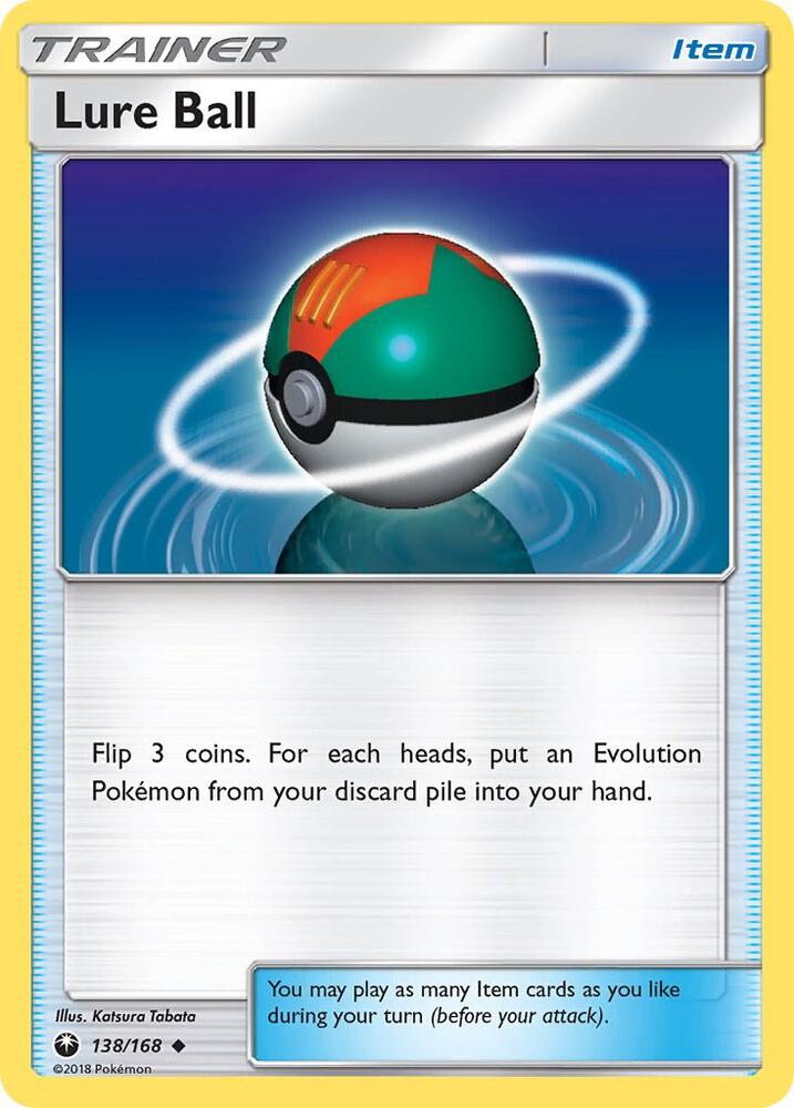 Pokemon Lure Ball 138/168 Celestial Storm