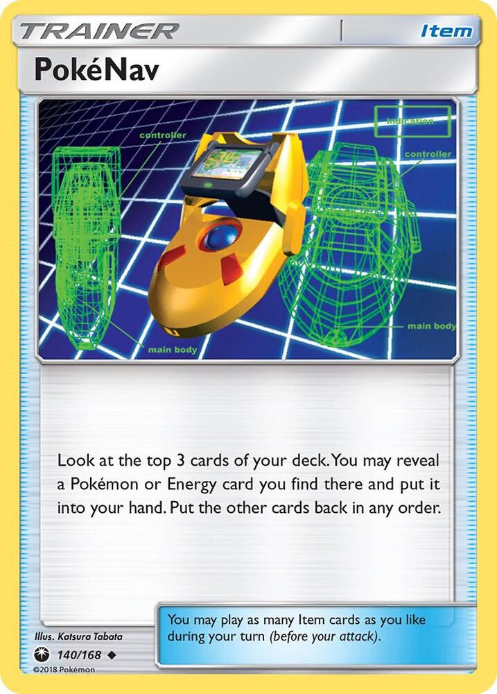Pokemon PokéNav 140/168 Celestial Storm