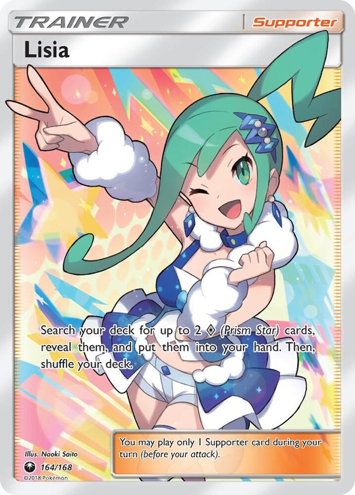 Pokemon Lisia 164/168 Celestial Storm