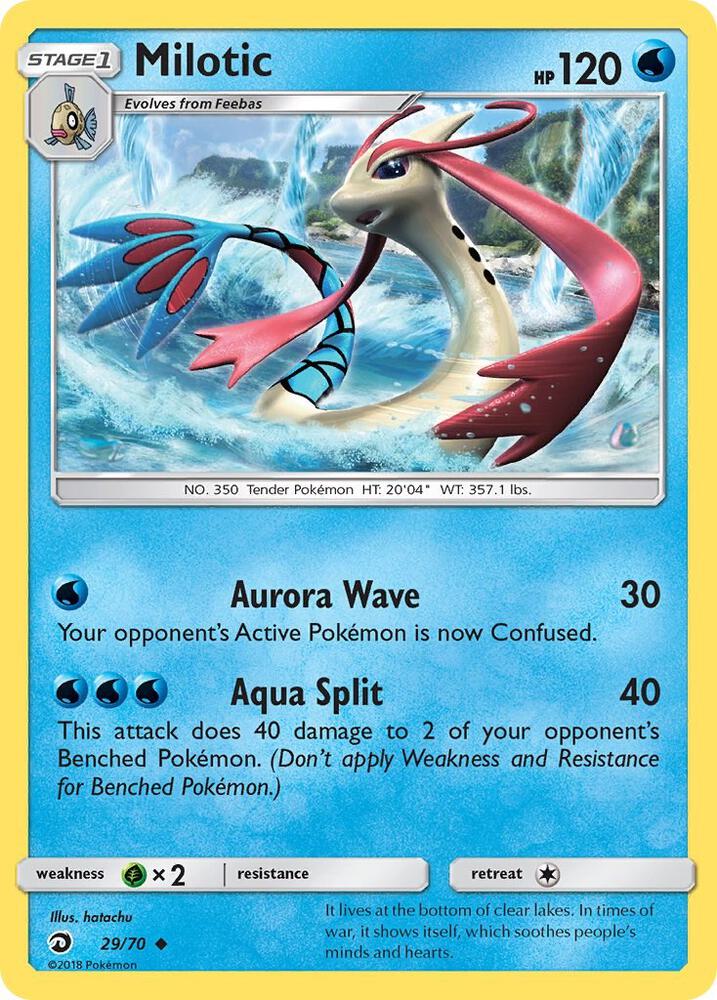 Pokemon Milotic 29/70 Dragon Majesty