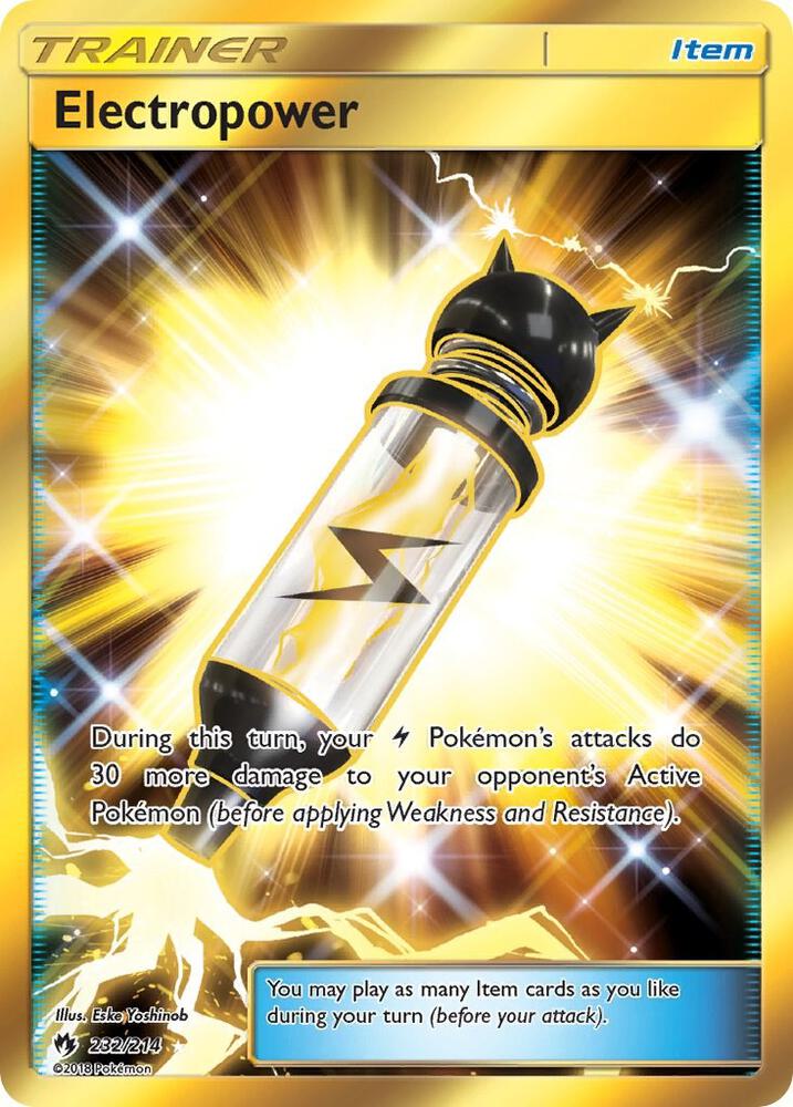 Pokemon Electropower 232/214 Lost Thunder