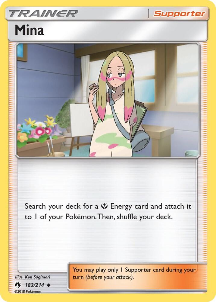 Pokemon Mina 183/214 Lost Thunder