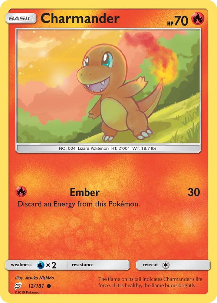Pokemon Charmander 12/181 Team Up