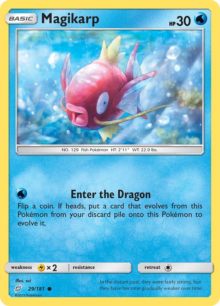 Pokemon Magikarp 29/181 Team Up