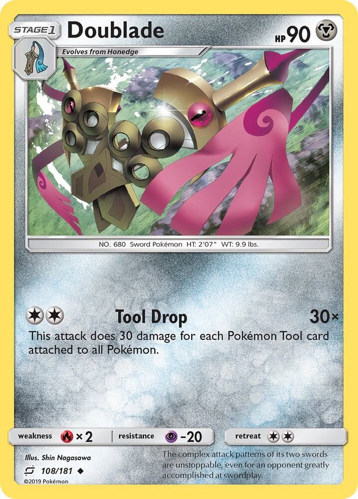Pokemon Doublade 108/181 Team Up