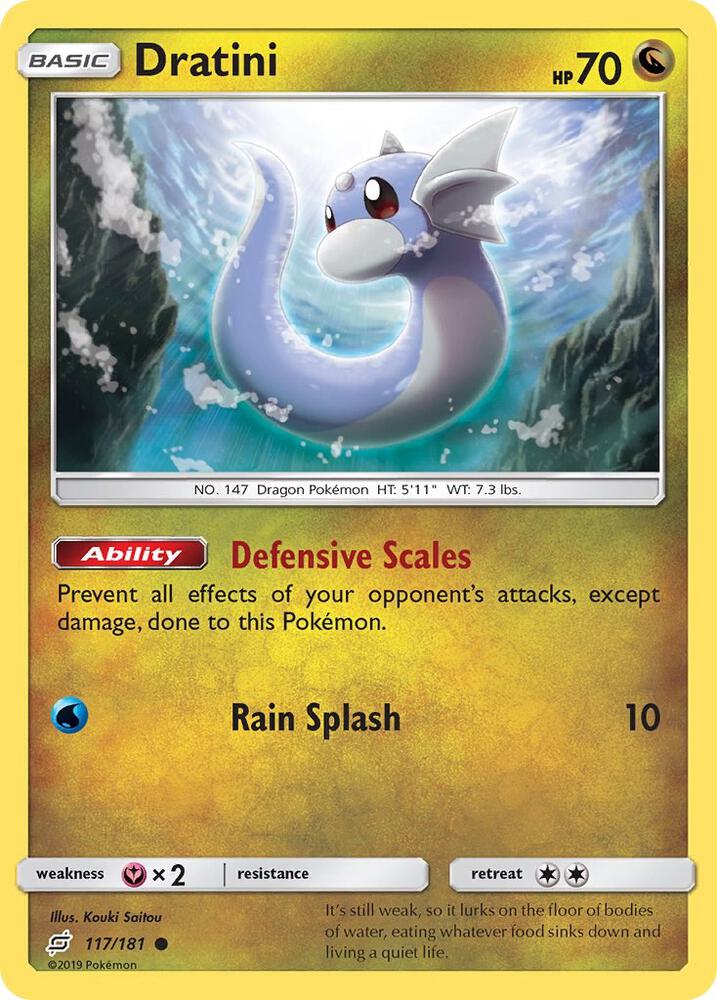 Pokemon Dratini 117/181 Team Up