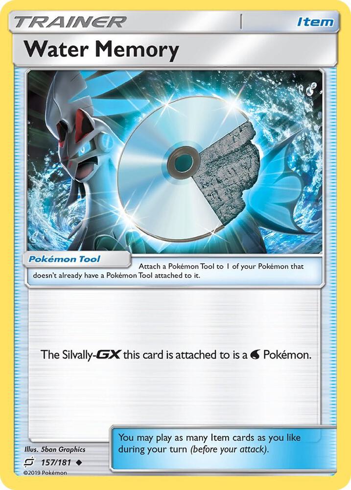 Pokemon Water Memory 157/181 Team Up