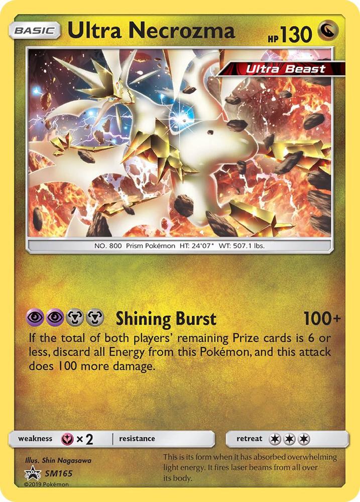 Pokemon Ultra Necrozma SM165 SM Black Star Promos