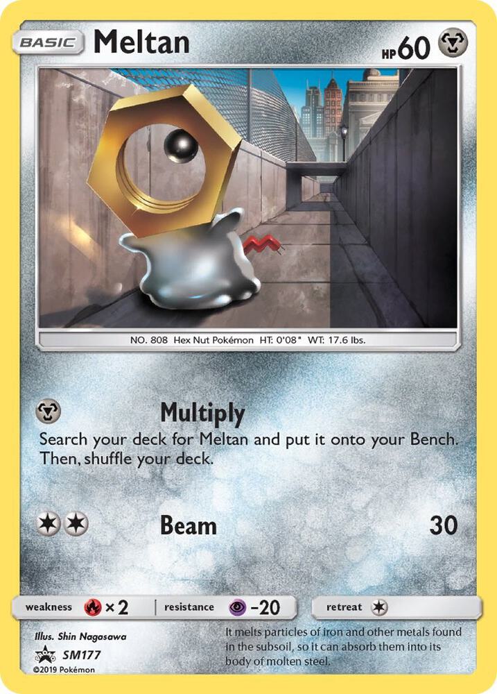 Pokemon Meltan SM177 SM Black Star Promos