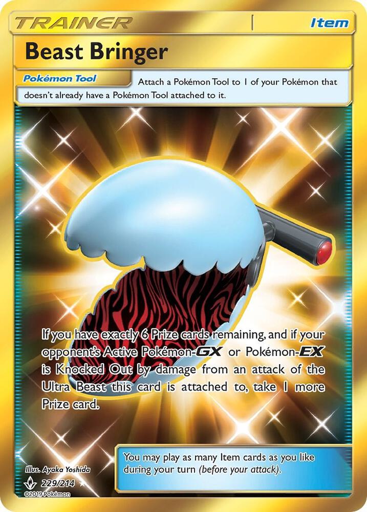 Pokemon Beast Bringer 229/214 Unbroken Bonds