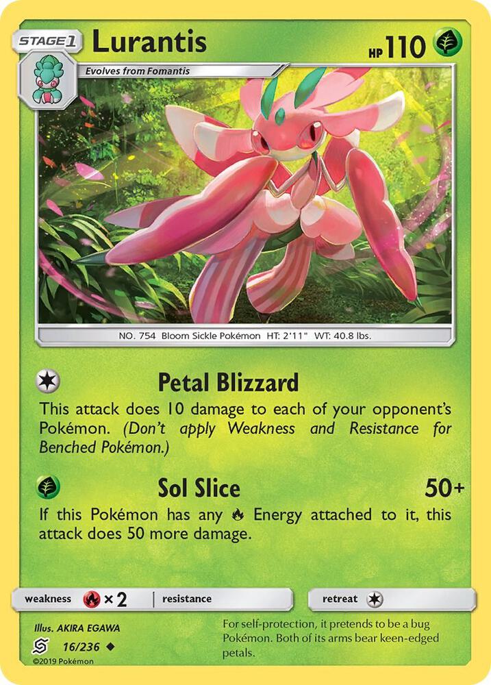 Pokemon Lurantis 16/236 Unified Minds