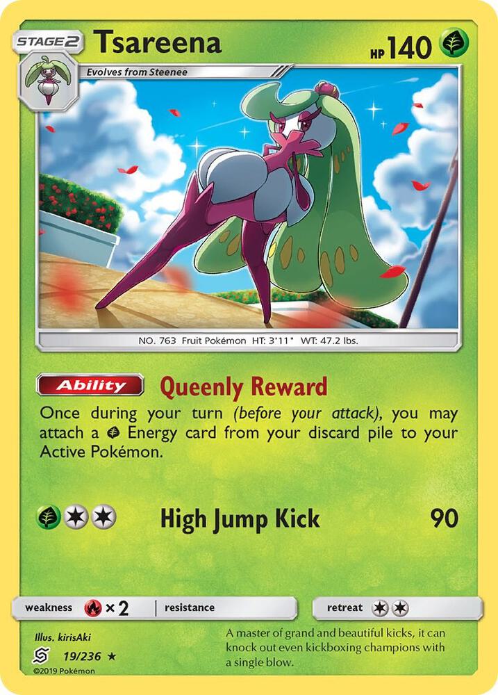 Pokemon Tsareena 19/236 Unified Minds