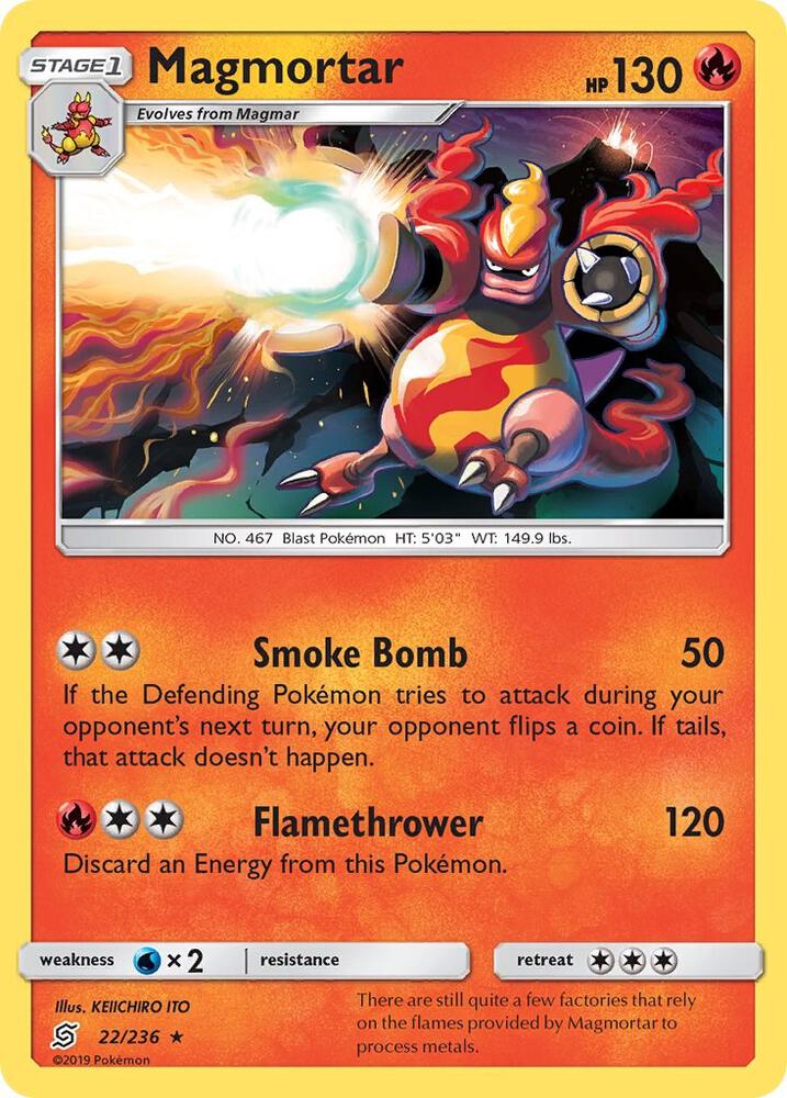 Pokemon Magmortar 22/236 Unified Minds