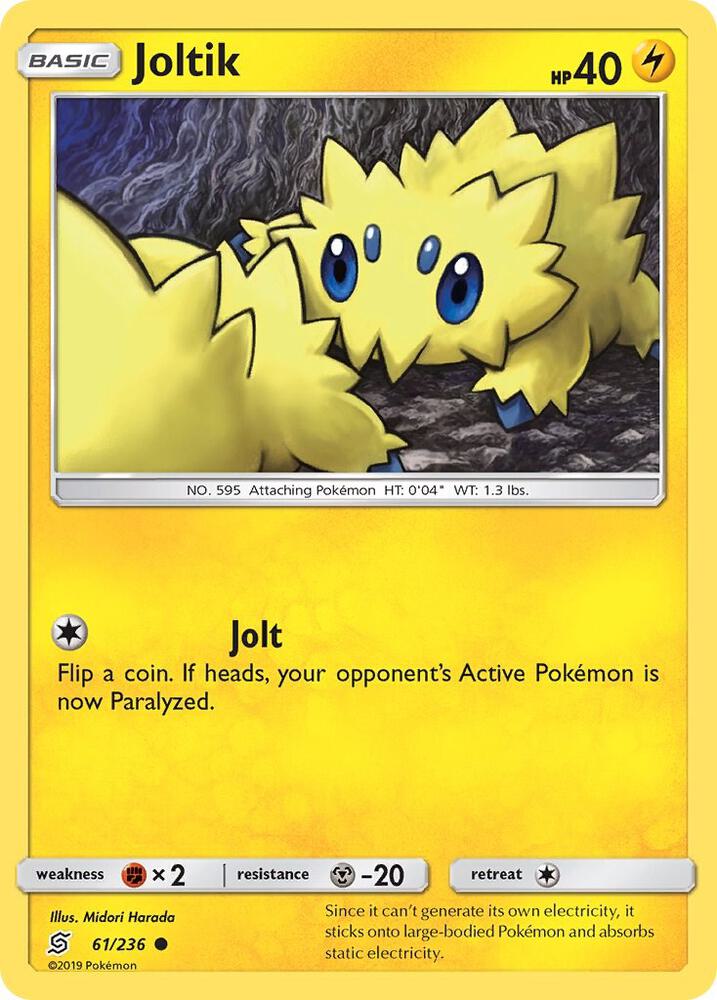 Pokemon Joltik 61/236 Unified Minds