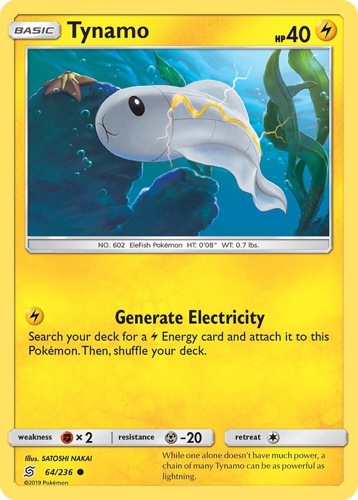 Pokemon Tynamo 64/236 Unified Minds